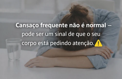 Exames detectam deficiência de vitaminas e ferro