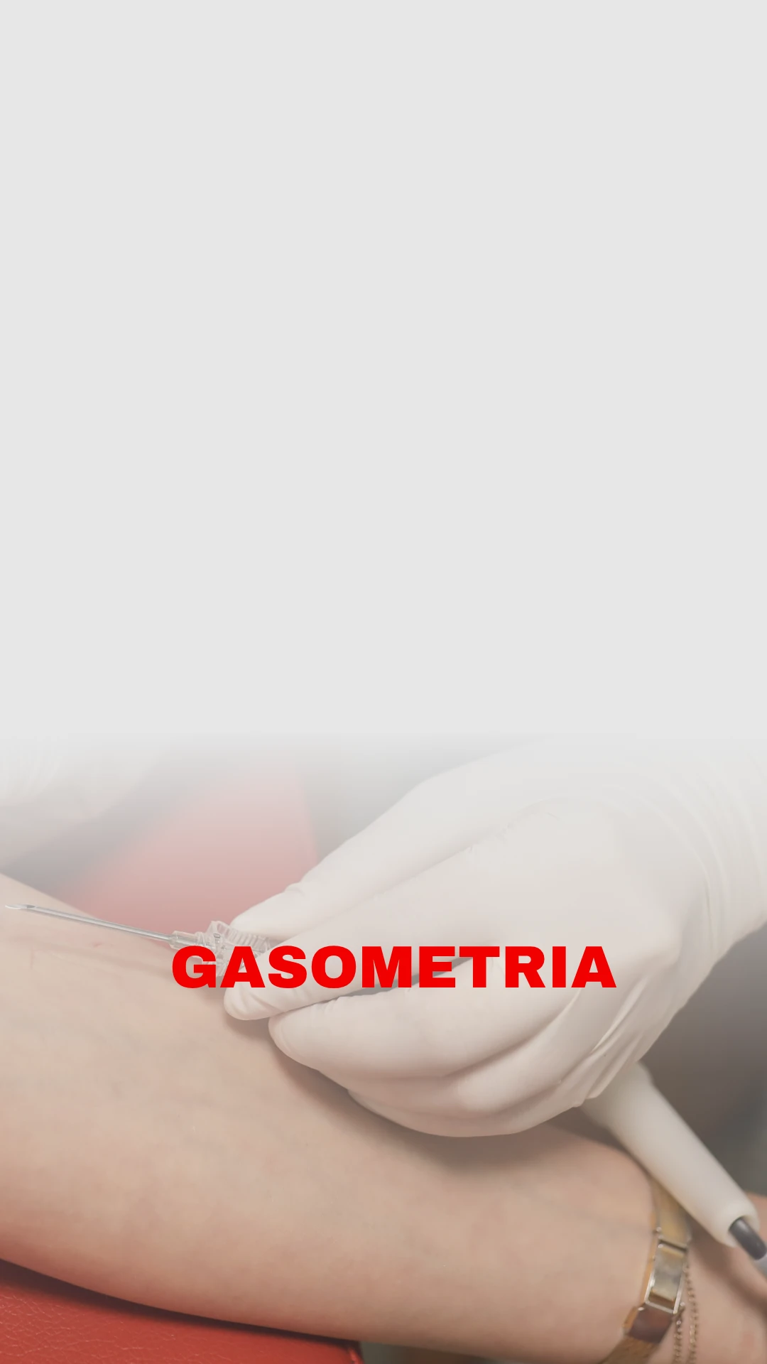 O que é a gasometria?
