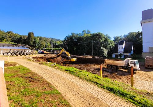 Iniciaram as obras do novo pronto atendimento
