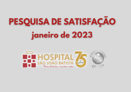 Pesquisa de Satisfação janeiro de 2023