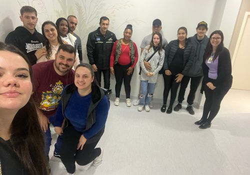 Gestantes visitam a Maternidade Sant'Ana