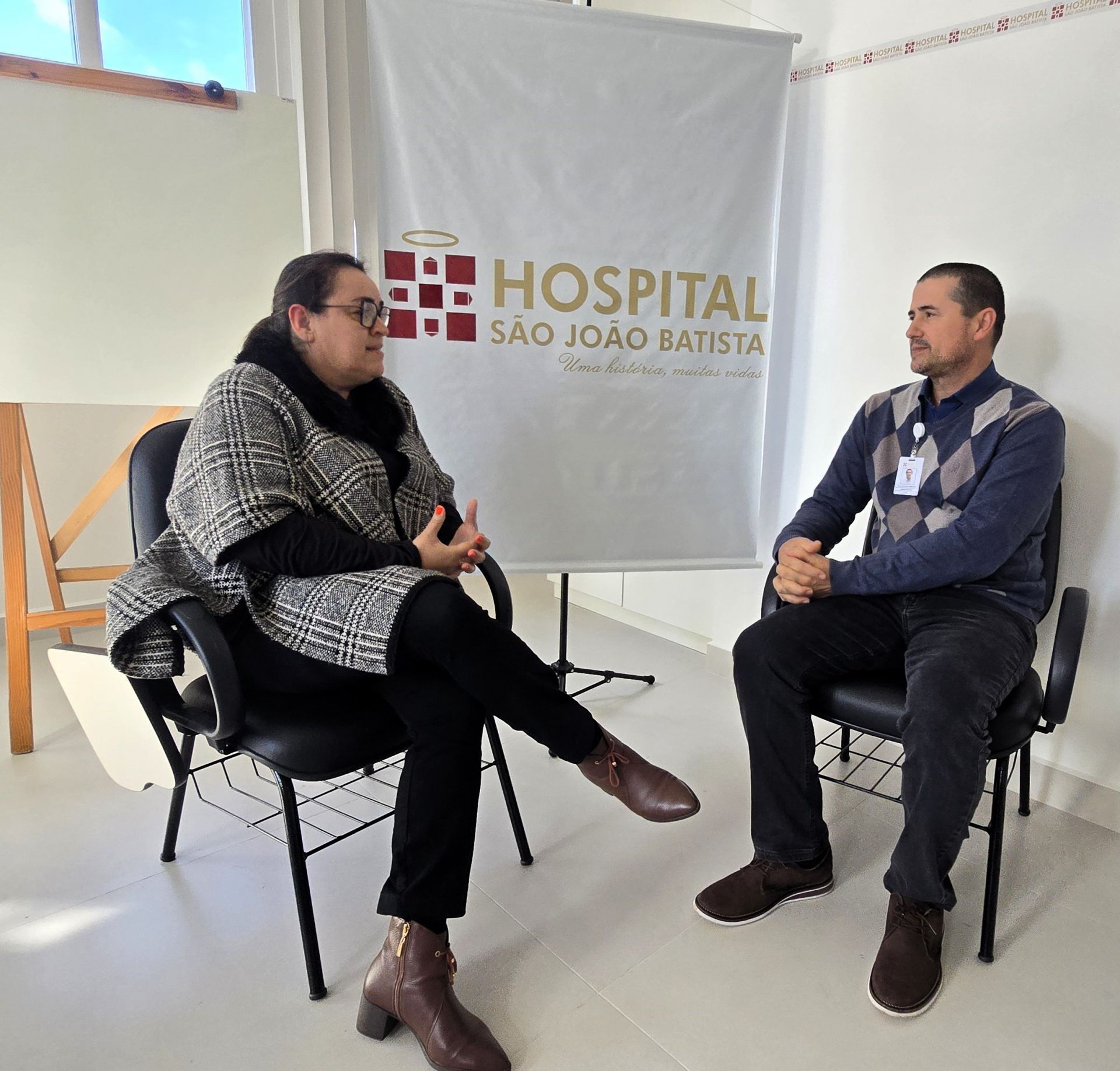 Visita de secretária da saúde