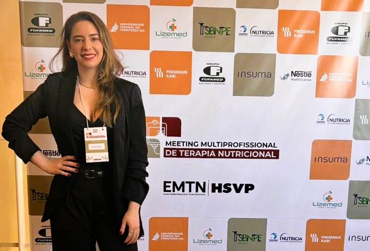 Profissional do HSJB participa de evento sobre nutrição