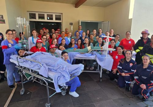 Simulado de Incêndio