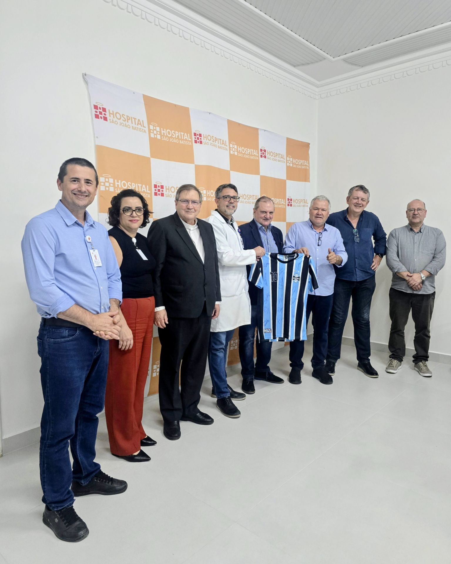 Grêmio se une à Campanha de Reconstrução do HSJB