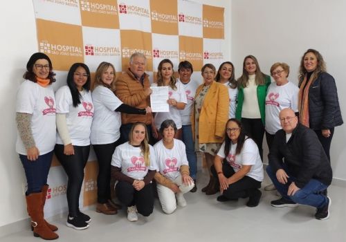 HSJB recebe doação de associação andreense