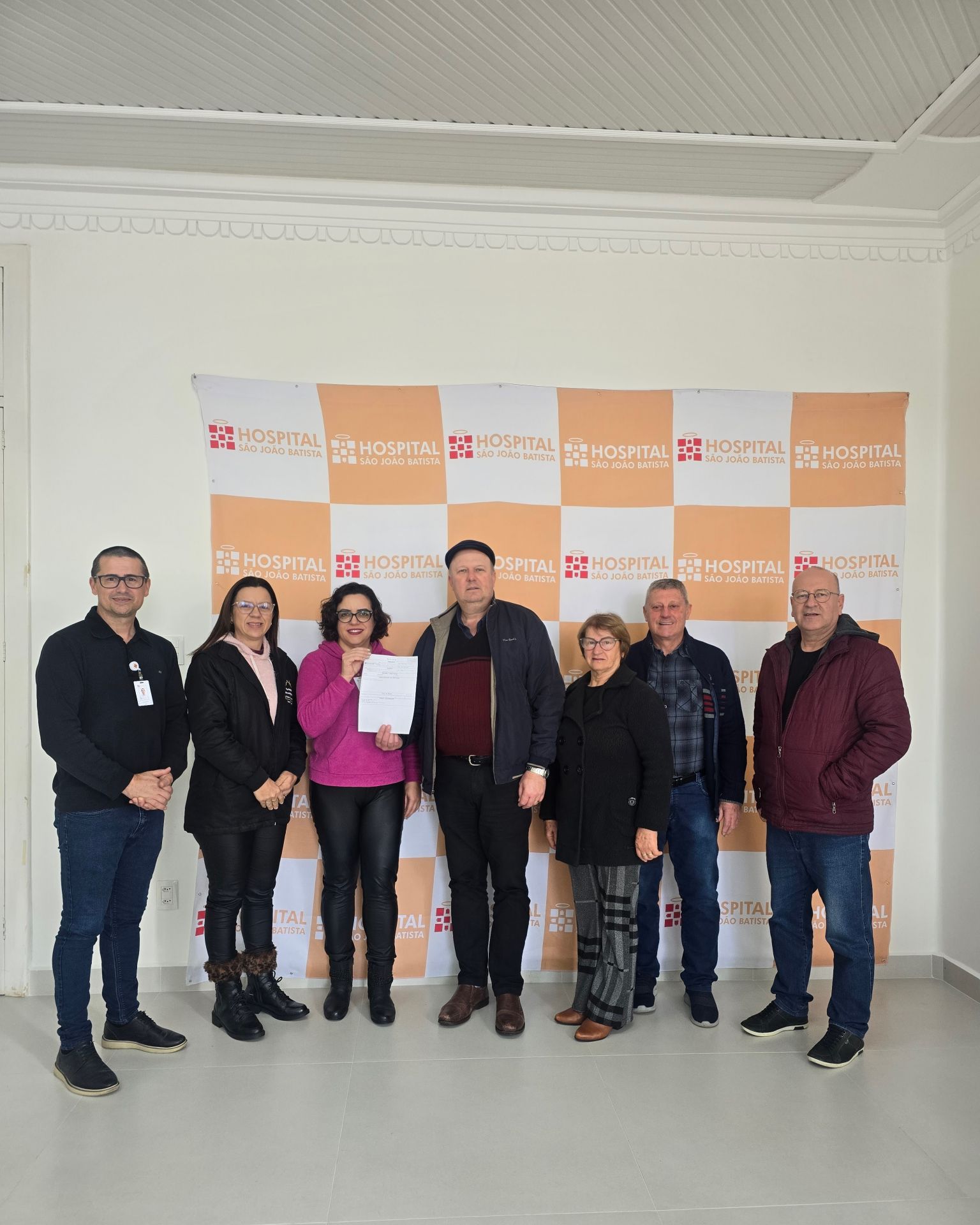 HSJB recebe mais um repasse solidário