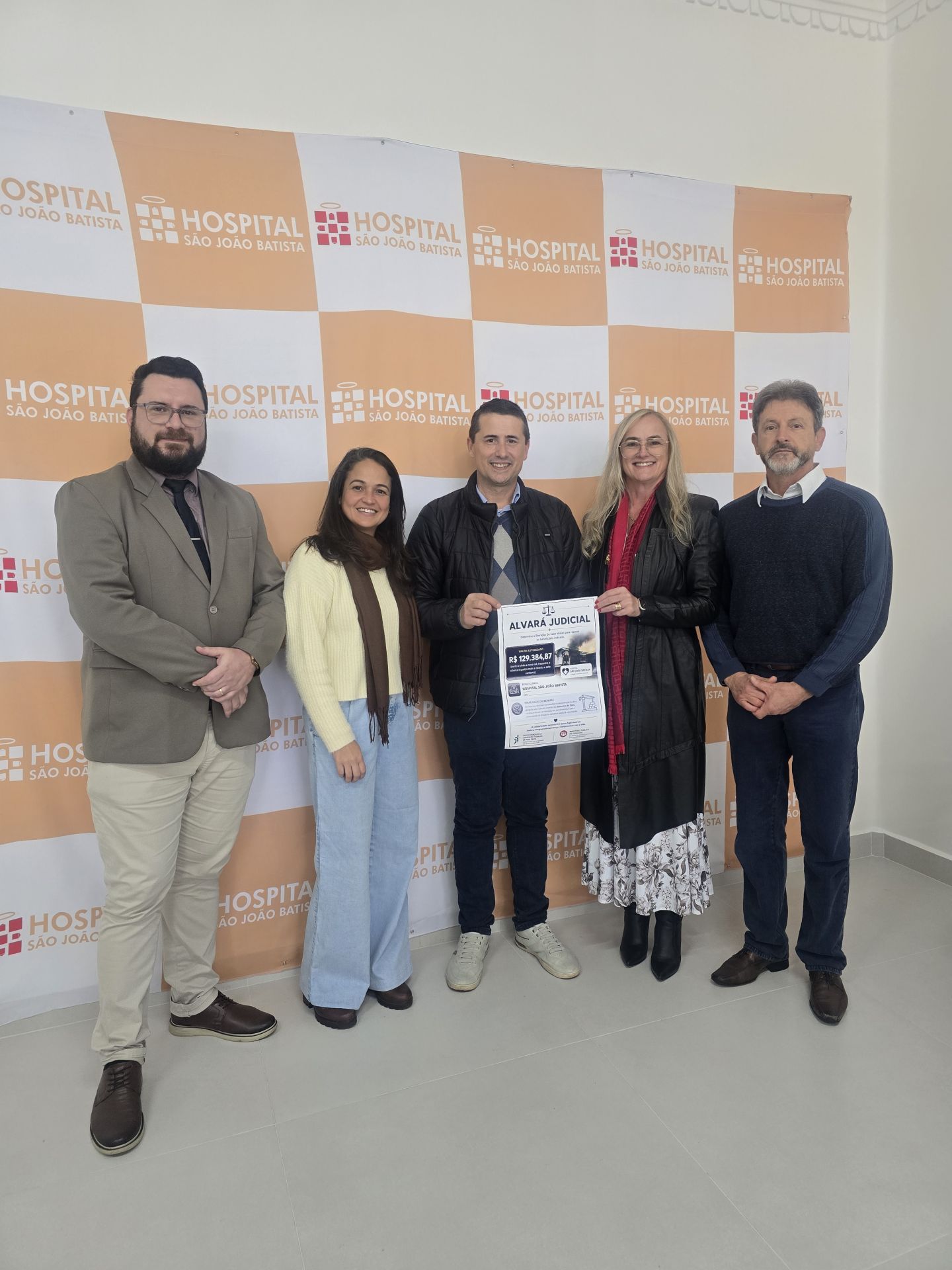 Justiça do Trabalho destina mais de R$ 129 mil ao HSJB