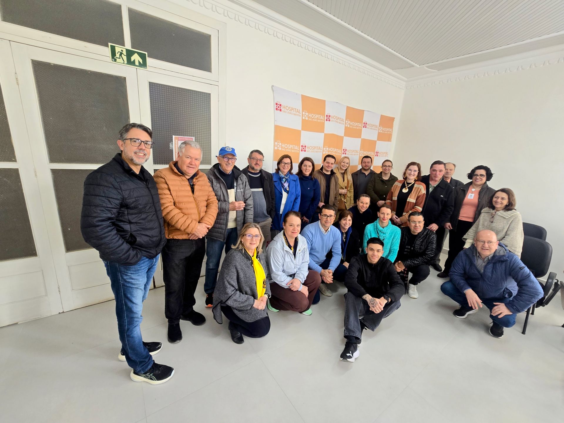 HSJB recebe o Lions Clube de Nova Prata e convidados