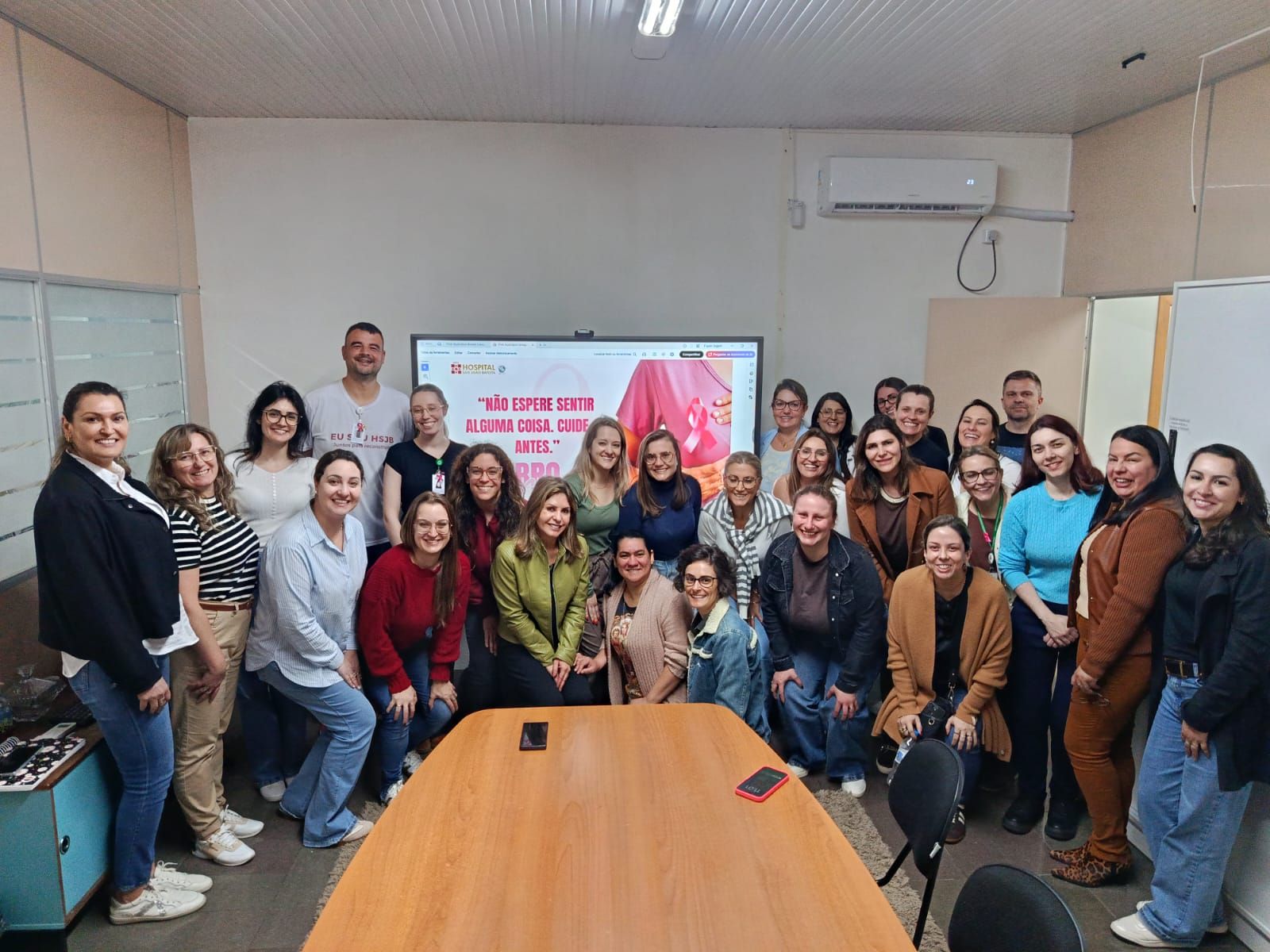 Palestra na SMEC sobre exames de imagem