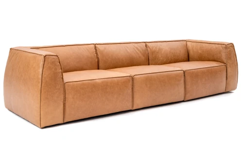 Sofá Couro Tufa Fixo