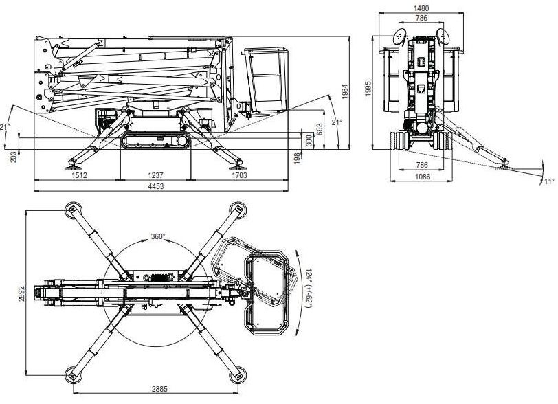 Plataforma Hinowa Lightlift 19,65