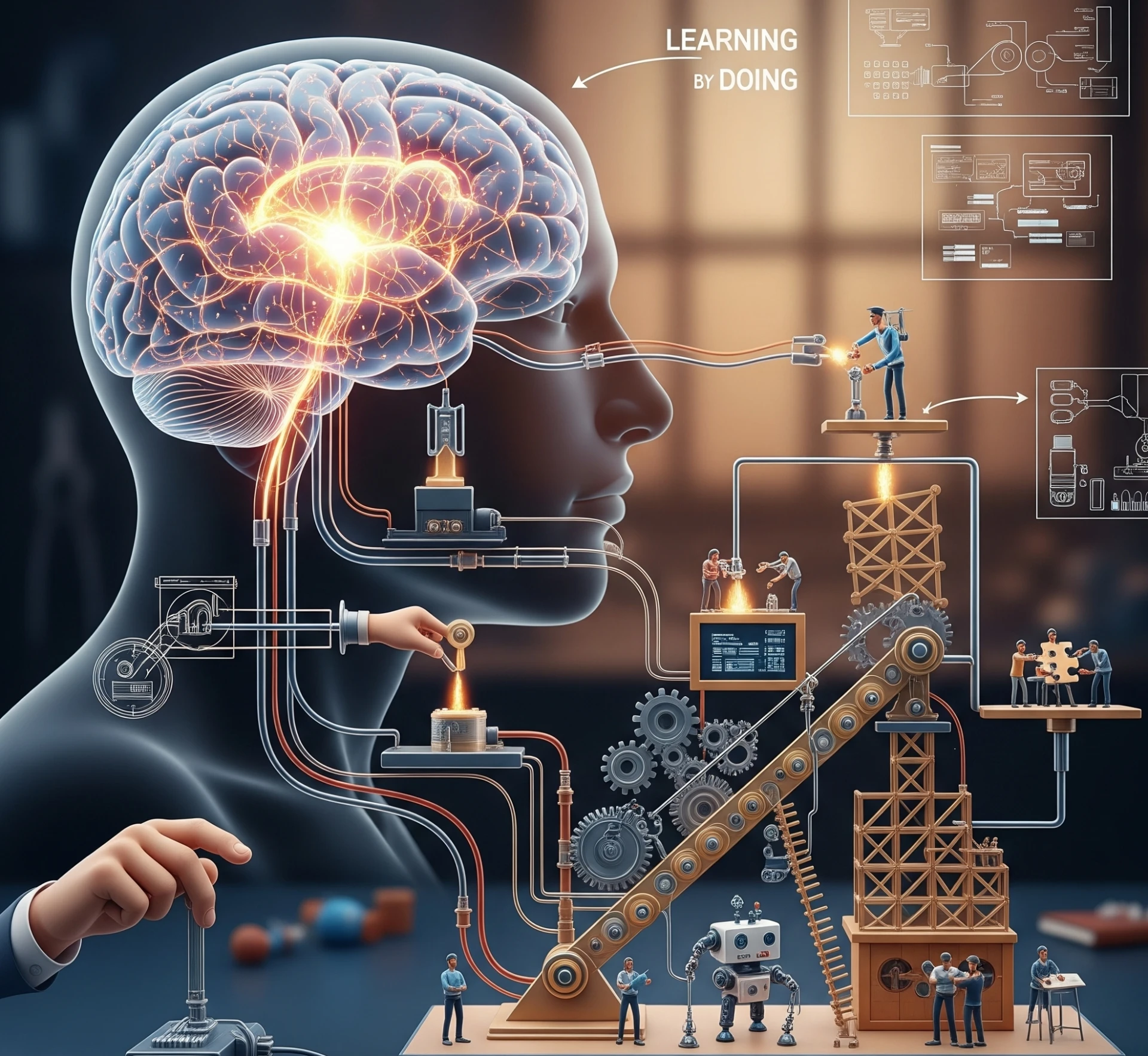 A Conexão Inovadora com o Aprender Fazendo