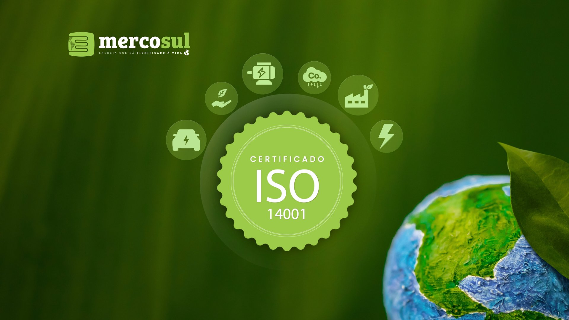 Mercosul conquista certificação ISO 14001