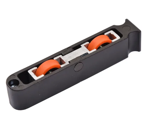 ROLDANA DUPLA COM REGULAGEM E ROLAMENTO L.25