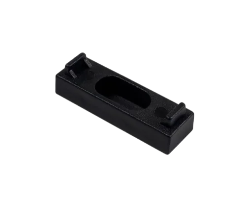 CALÇO GRANDE 10 MM P/ROLD GRANDE PVC - PRETO