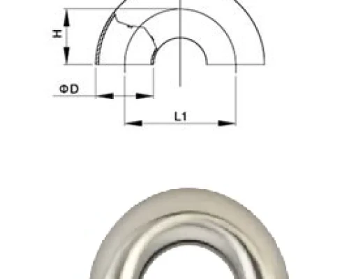 Curva 180° OD