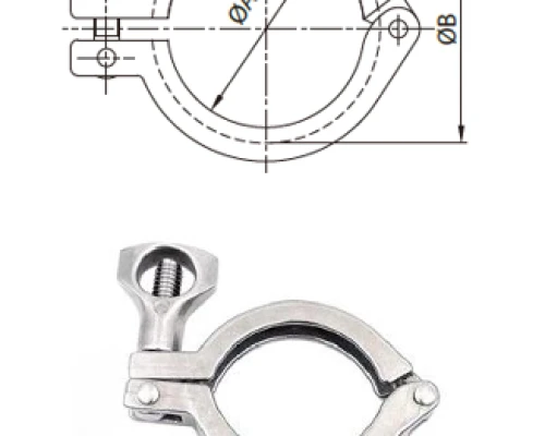 Abraçadeira Tri-Clamp