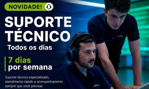 Novidade Motronics -  Suporte Técnico 7 dias por semana