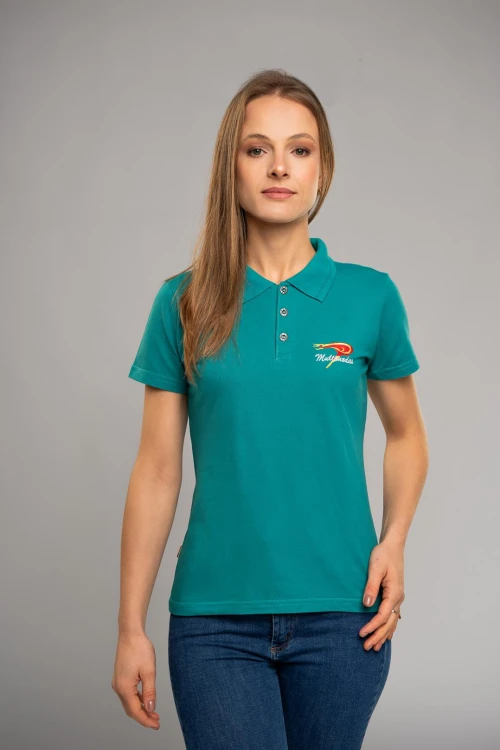 Camisa Gola Polo Feminina
