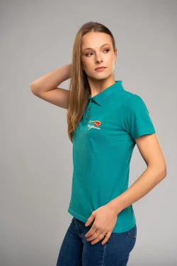 Camisa Gola Polo Feminina