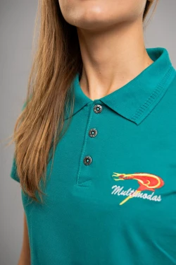 Camisa Gola Polo Feminina