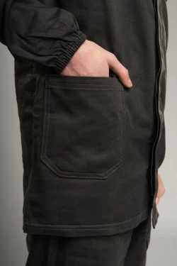 Jaleco de Sarja Aberto