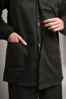 Jaleco de Sarja Aberto