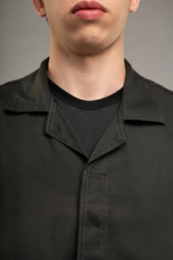 Jaleco de Sarja Aberto