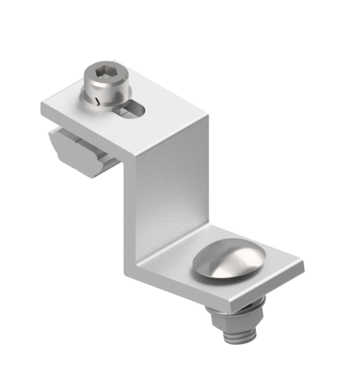 Suporte em Z para microinversor/otimizador 2P