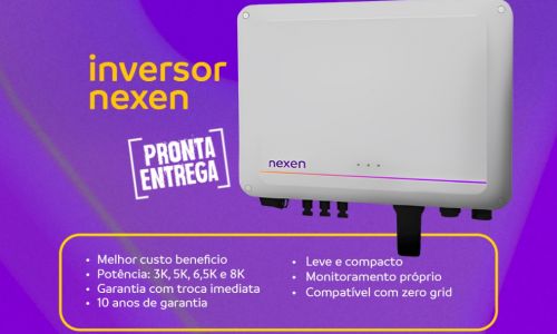 Inversores Nexen: qualidade e custo-benefício
