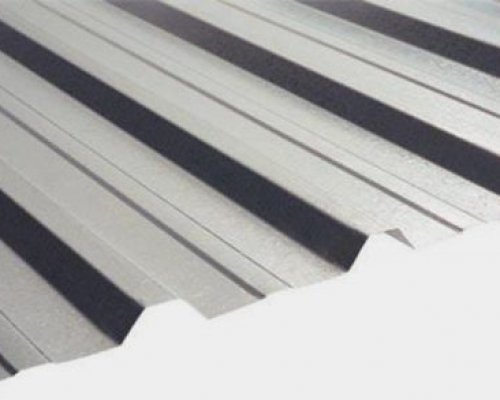 Telhas trapezoidais para cobertura e fechamento lateral