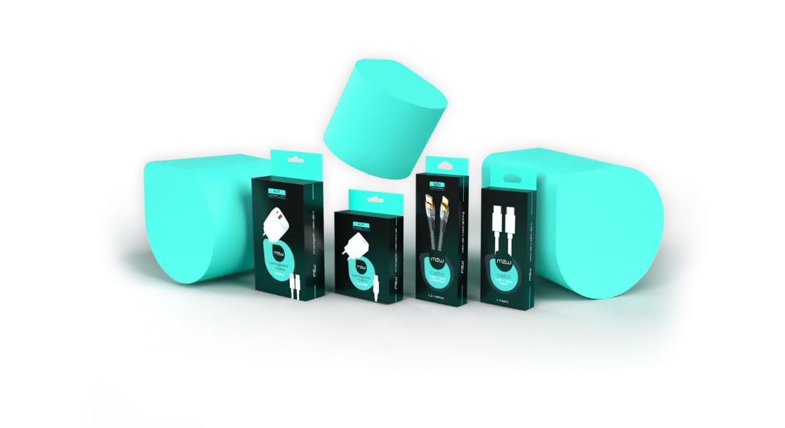 cabos e carregadores mew