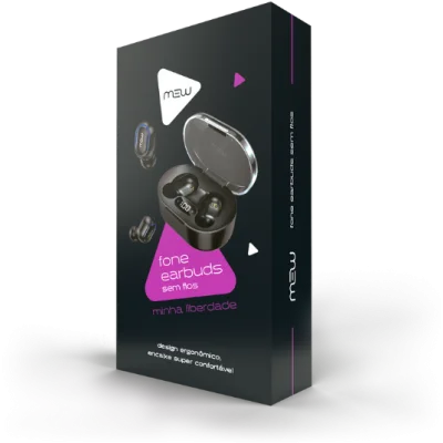 Fone earbuds sem fios MEW-HS650