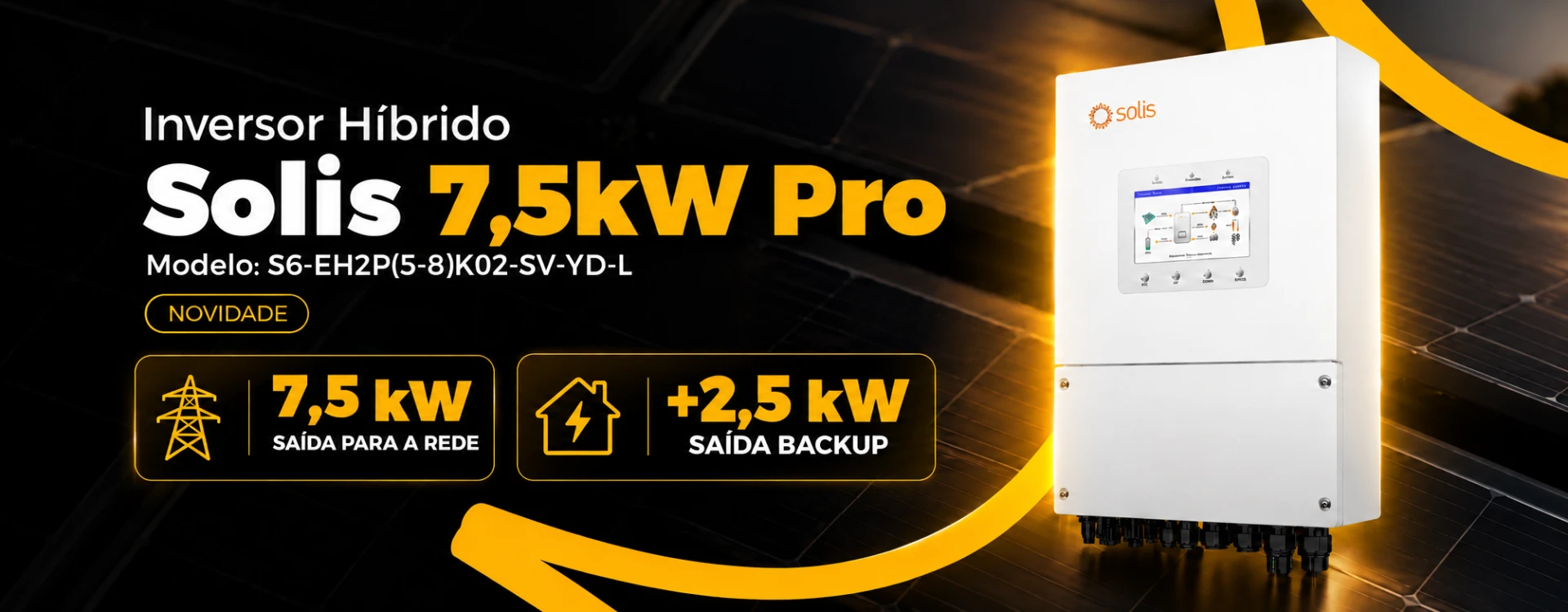 Inversor Hibrido Solis 7,5 PRO