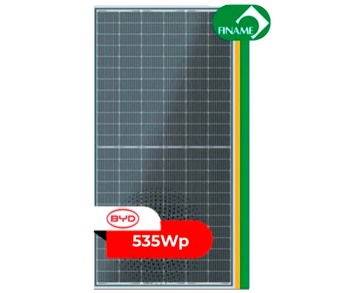 Módulo BYD Bifacial N-Type 535Wp
