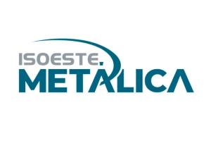 Logo Isoeste metálica