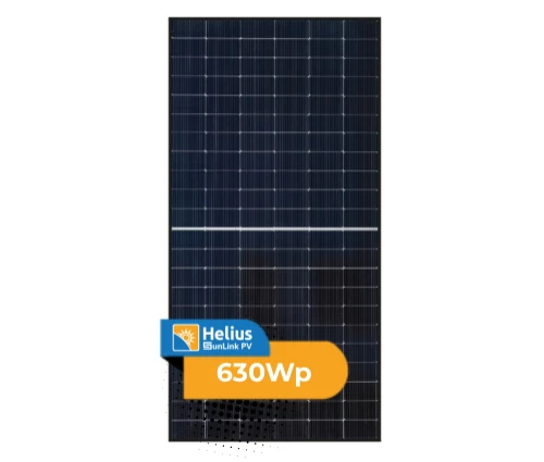 Módulo Helius Genesis Bifacial 630Wp