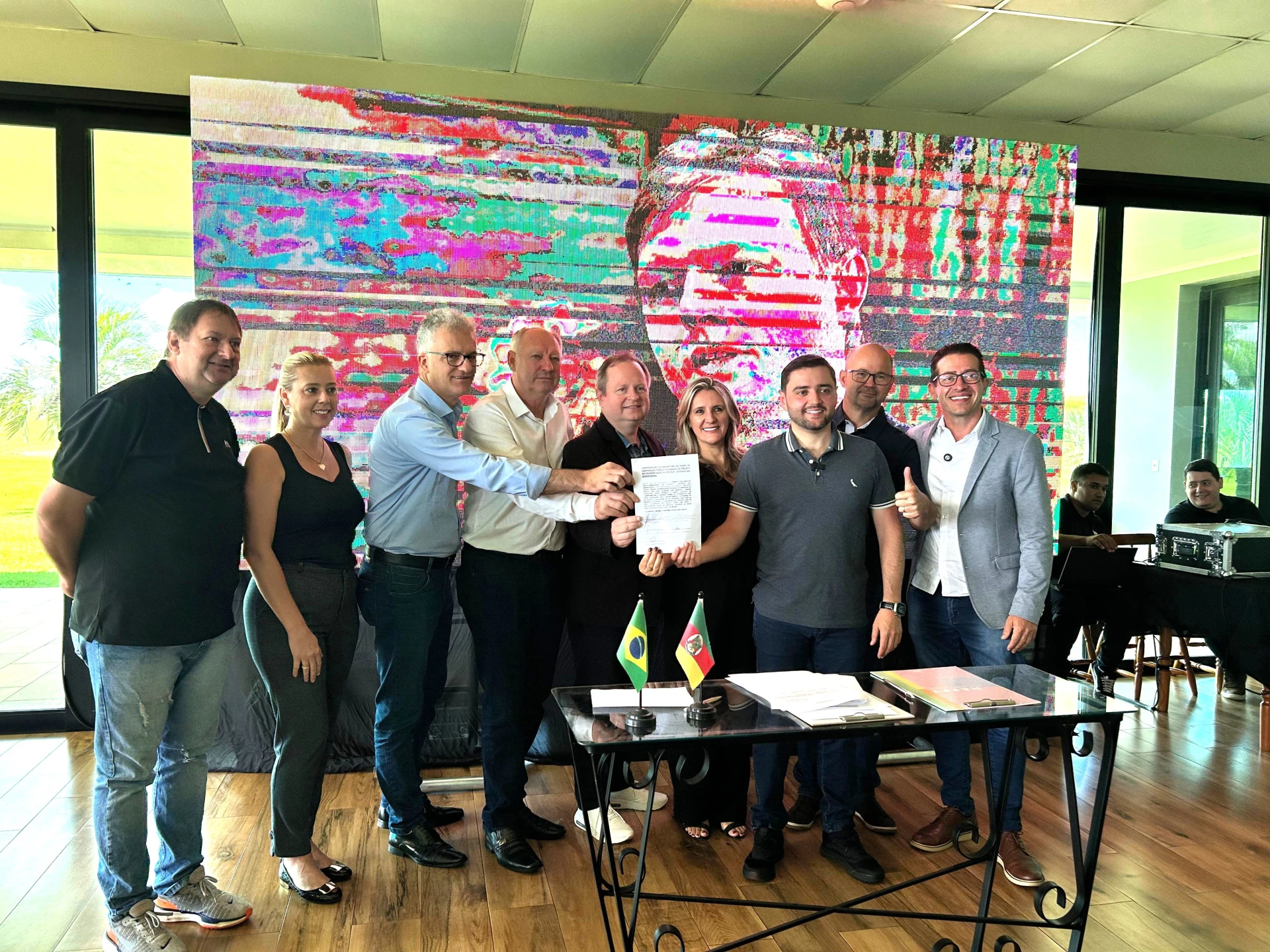 Evento de retomada da Frente Parlamentar de Apoio RS 514