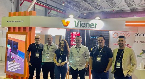 Viener marca presença na Intersolar Sumitt Brasil Sul