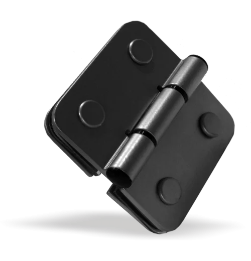 DOBRADIÇA DUPLA PARA BOX NÃO AUTOMÁTICA