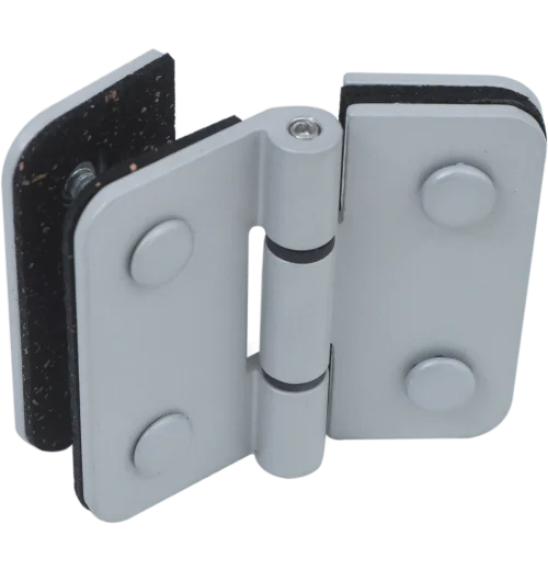 DOBRADIÇA DUPLA GRANITO, MADEIRA E VIDRO