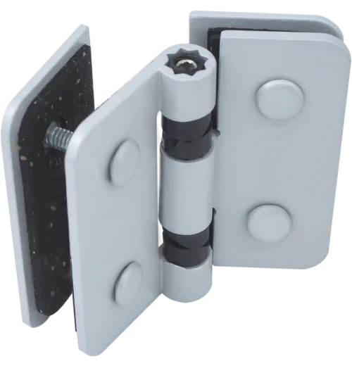 DOBRADIÇA DUPLA AUTOMÁTICA GRANITO, MADEIRA E VI