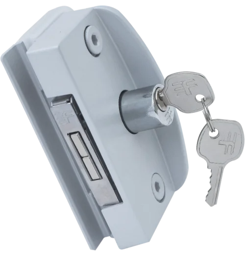 FECHADURA PARA PORTA DE CORRER PASSA PERFIL