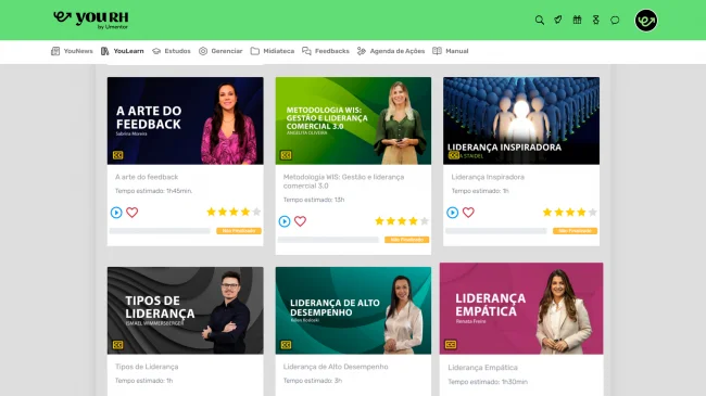 Treinamento e desenvolvimento contínuos