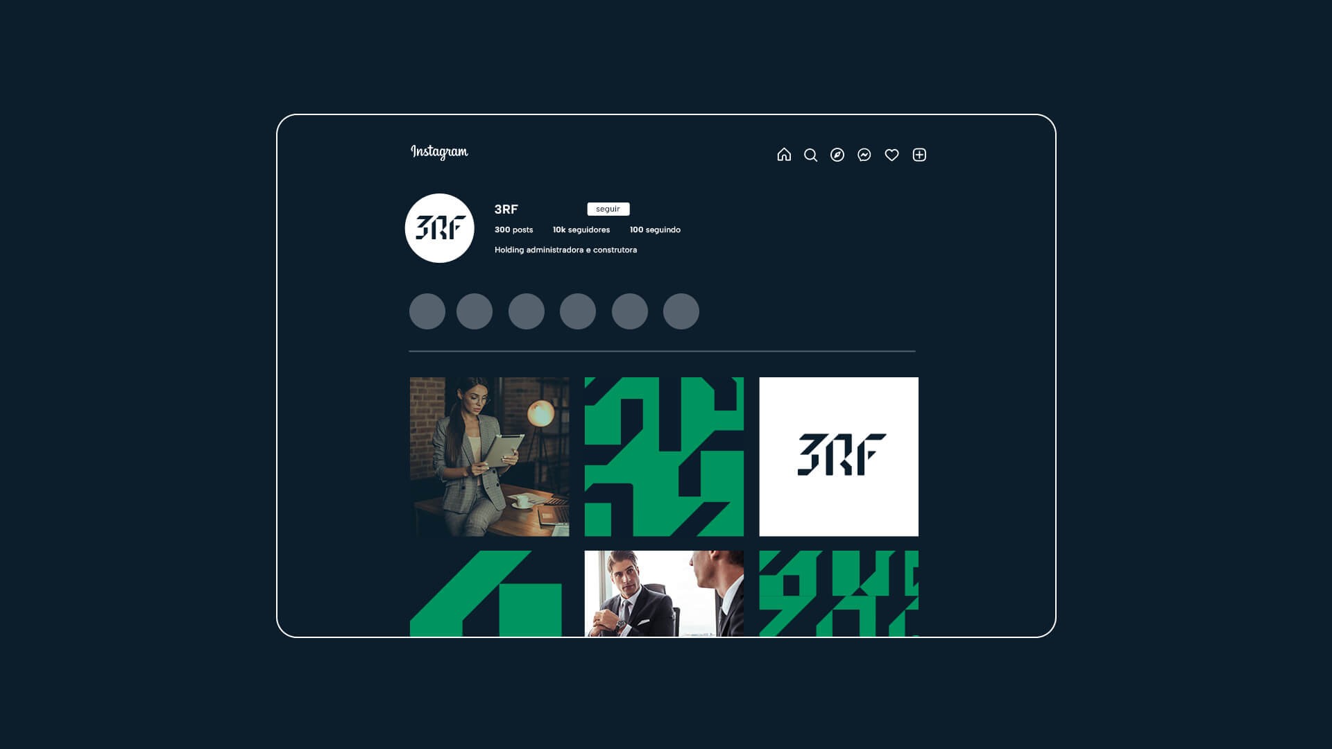 3RF Holding - Identidade Visual - Zanon Studio
