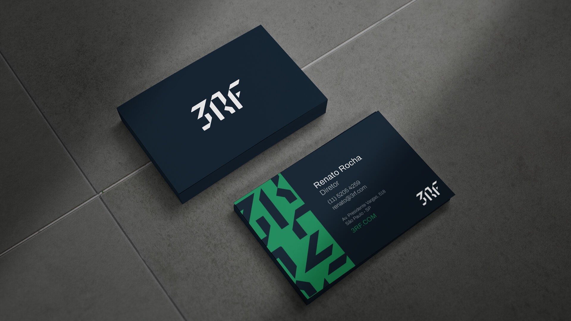 3RF Holding - Identidade Visual - Zanon Studio